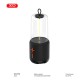 Колонка Bluetooth XO F73 Camping Light, Чорний