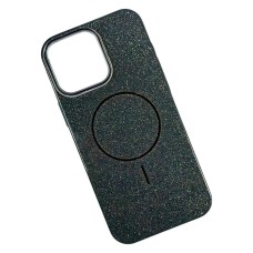 Чохол Apple iPhone 13, Color Glitter, MagSafe, Чорний
