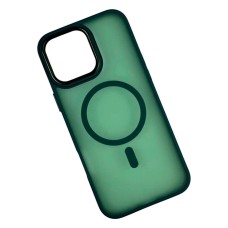 Чохол Apple iPhone 16, Color Matte, MagSafe, Зелений