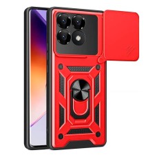 Чехол Xiaomi Poco F7 Pro, Redmi K80, Armor Guard Shield, Красный