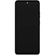 Дисплей Motorola Moto G56 5G, (Original), c сенсором, с рамкой, Черный