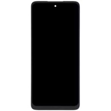Дисплей Motorola G55, (PRC), c сенсором, с рамкой, Черный