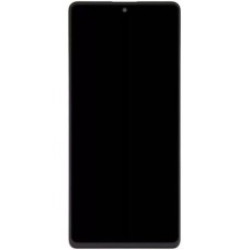 Дисплей Xiaomi Poco X5 Pro, Redmi Note 12 Pro 5G, з сенсором, з рамкою, Amoled, Чорний