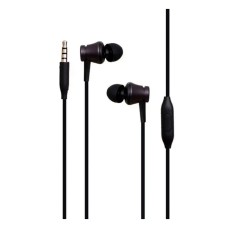 Наушники проводные Xiaomi MI Earphones Ultra-Deep Bass, С микрофоном, Черный