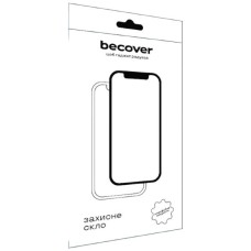 Захисне скло Xiaomi Redmi Note 14, BeCover, 10D, Чорний