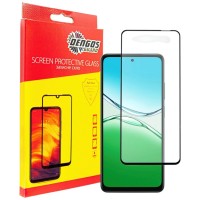 Захисне скло OPPO A5, Dengos, Чорний