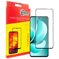 Захисне скло OPPO Realme C71, Dengos, Чорний