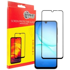 Захисне скло Samsung A175 Galaxy A17 4G, Dengos, Чорний