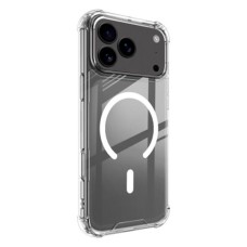 Чехол Apple iPhone 17 Pro, Space, MagSafe, Прозрачный