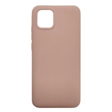 Чохол Samsung A035 Galaxy A03, Original Soft Case, Пудровий