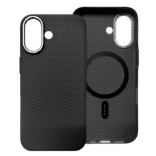 Чохол Apple iPhone 17, Piblue Carbon Glacier, MagSafe, Чорний