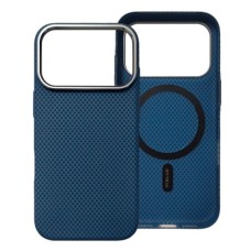 Чохол Apple iPhone 17 Pro, Piblue Carbon Glacier, MagSafe, Синій