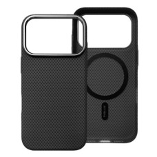 Чохол Apple iPhone 17 Pro Max, Piblue Carbon Glacier, MagSafe, Чорний