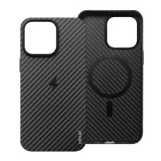 Чохол Apple iPhone 12 Pro Max, Piblue Suction, MagSafe, Чорний
