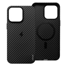 Чохол Apple iPhone 13 Pro Max, Piblue Suction, MagSafe, Чорний