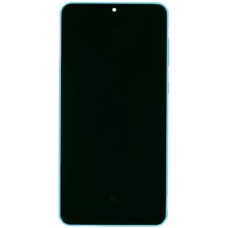 Дисплей Samsung A356 Galaxy A35 5G, (High quality), з сенсором, з рамкою, Синій
