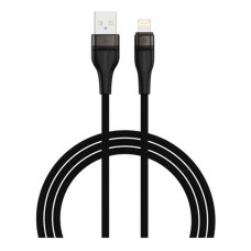 USB кабель SENTEO SM-05 Onyx Apple iPhone SE 2022, iPhone 14 Pro Max, iPhone 14 Plus, iPhone 14 Pro, iPhone 14, iPhone 13 Pro, iPhone 13 Mini, iPhone 13, iPhone 13 Pro Max, iPhone 12 Mini, iPhone 12 Pro Max, Lightning, 1.0 м., Чорний