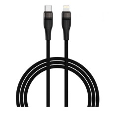 USB кабель SENTEO SM-05 Onyx Apple iPhone SE 2022, iPhone 14 Pro Max, iPhone 14 Plus, iPhone 14 Pro, iPhone 14, iPhone 13 Pro, iPhone 13 Mini, iPhone 13, iPhone 13 Pro Max, iPhone 12 Mini, iPhone 12 Pro Max, Lightning, 1.0 м., Чорний