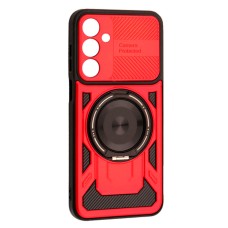 Чохол Xiaomi Redmi 15C, Protective Ring, MagSafe, Червоний