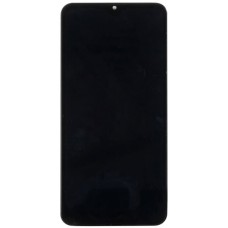 Дисплей Samsung A307 Galaxy A30s, з сенсором, з рамкою, IPS, Чорний