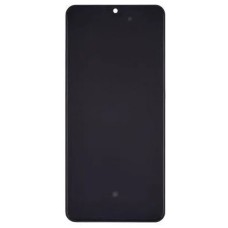 Дисплей Samsung A315 Galaxy A31, з сенсором, з рамкою, IPS, Чорний