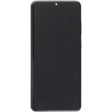 Дисплей Samsung G988 Galaxy S20 Ultra, з сенсором, з рамкою, TFT, Сірий