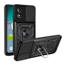 Чохол Motorola Moto G04, Moto G04s, XT2421-13 Moto E14, XT2423 Moto G24, BeCover Military, Чорний