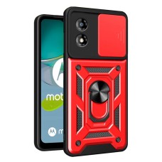 Чохол Motorola Moto G04, Moto G04s, XT2421-13 Moto E14, XT2423 Moto G24, BeCover Military, Червоний
