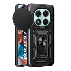 Чохол Xiaomi Poco X7, Redmi Note 14 Pro 5G, BeCover Military, Чорний