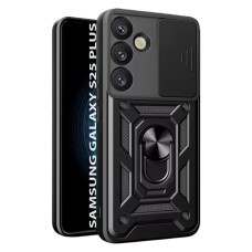 Чохол Samsung Galaxy S25 Plus, BeCover Military, Чорний