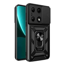 Чохол Xiaomi Poco M6 Pro, Redmi Note 13 Pro, BeCover Military, Чорний