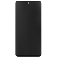 Дисплей Tecno Pova 2, Pova 3, (PRC), з сенсором, з рамкою, Чорний