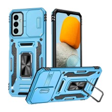 Чохол Samsung A175 Galaxy A17 4G, Epik Camshield Army Ring, Light Blue, Блакитний