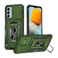 Чохол Samsung A175 Galaxy A17 4G, Epik Camshield Army Ring, Army Green, Оливковий