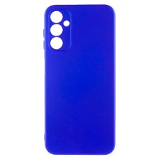 Чохол Samsung A145 Galaxy A14, A146 Galaxy A14 5G, GETMAN Liquid Silk, Iris, Синій