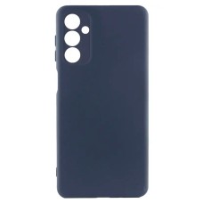Чохол Samsung A145 Galaxy A14, A146 Galaxy A14 5G, GETMAN Liquid Silk, Midnight Blue, Синій