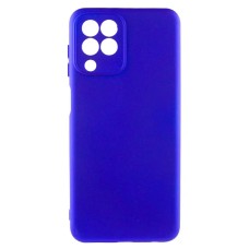 Чохол Samsung M336 Galaxy M33 5G, GETMAN Liquid Silk, Iris, Синій