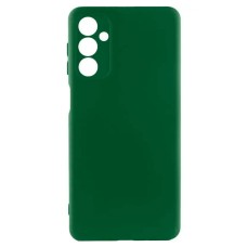 Чохол Samsung A245 Galaxy A24, M346 Galaxy M34 5G, GETMAN Liquid Silk, Dark Green, Зелений