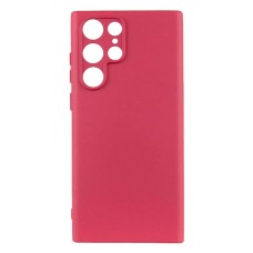 Чохол Samsung S928 Galaxy S24 Ultra, GETMAN Liquid Silk, Marsala, Бордовий