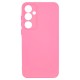 Чохол Samsung Galaxy S24, GETMAN Liquid Silk, Рожевий