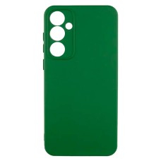 Чохол Samsung S926 Galaxy S24 Plus, GETMAN Liquid Silk, Dark Green, Зелений