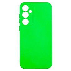 Чохол Samsung S926 Galaxy S24 Plus, GETMAN Liquid Silk, Neon Green, Салатовий