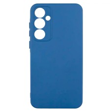 Чохол Samsung S926 Galaxy S24 Plus, GETMAN Liquid Silk, Navy Blue, Синій