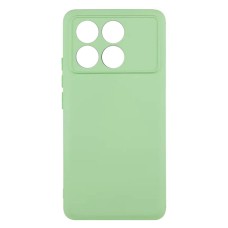 Чохол Xiaomi Poco X6 Pro, Redmi K70E, GETMAN Liquid Silk, Pistachio, Зелений
