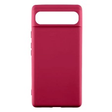 Чохол Google Pixel 7a, GETMAN Liquid Silk, Marsala, Бордовий