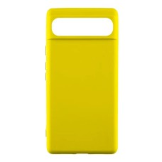 Чохол Google Pixel 7a, GETMAN Liquid Silk, Flash, Жовтий
