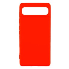Чохол Google Pixel 7a, GETMAN Liquid Silk, Червоний