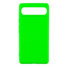 Чохол Google Pixel 7a, GETMAN Liquid Silk, Neon Green, Салатовий