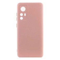 Чохол Xiaomi 12T, 12T Pro, GETMAN Liquid Silk, Pink Sand, Рожевий