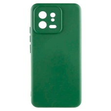 Чохол Xiaomi 13 Pro, GETMAN Liquid Silk, Dark Green, Зелений